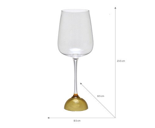 Ta&ccedil;a para Vinho Seren &Acirc;mbar image number 1