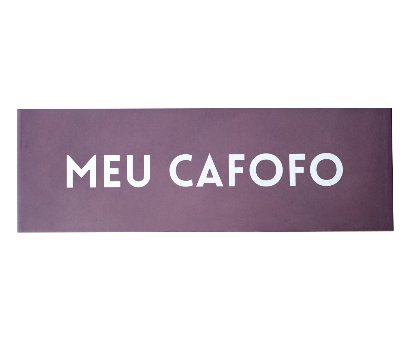 Azulejo Decorativo "Meu Cafofo" image number 0