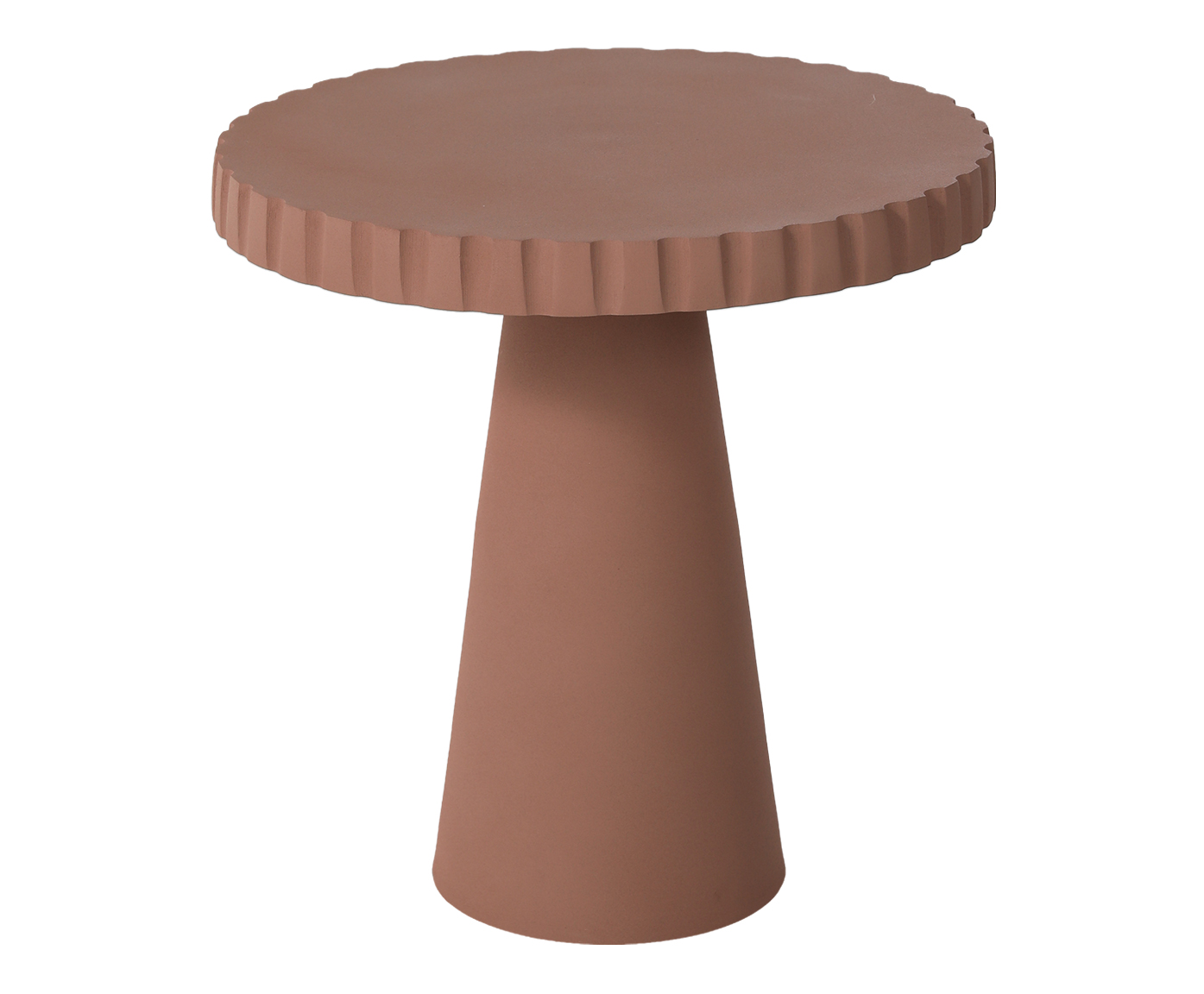 Mesa Lateral de Metal Rhea Rosa - image 0