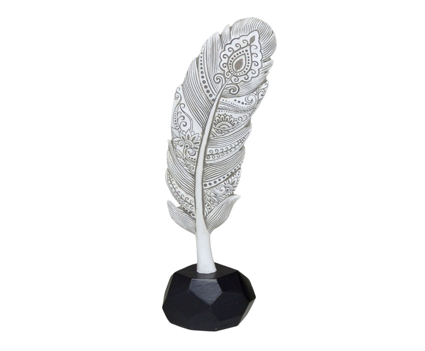 Folha Decorativa Branco image number 0