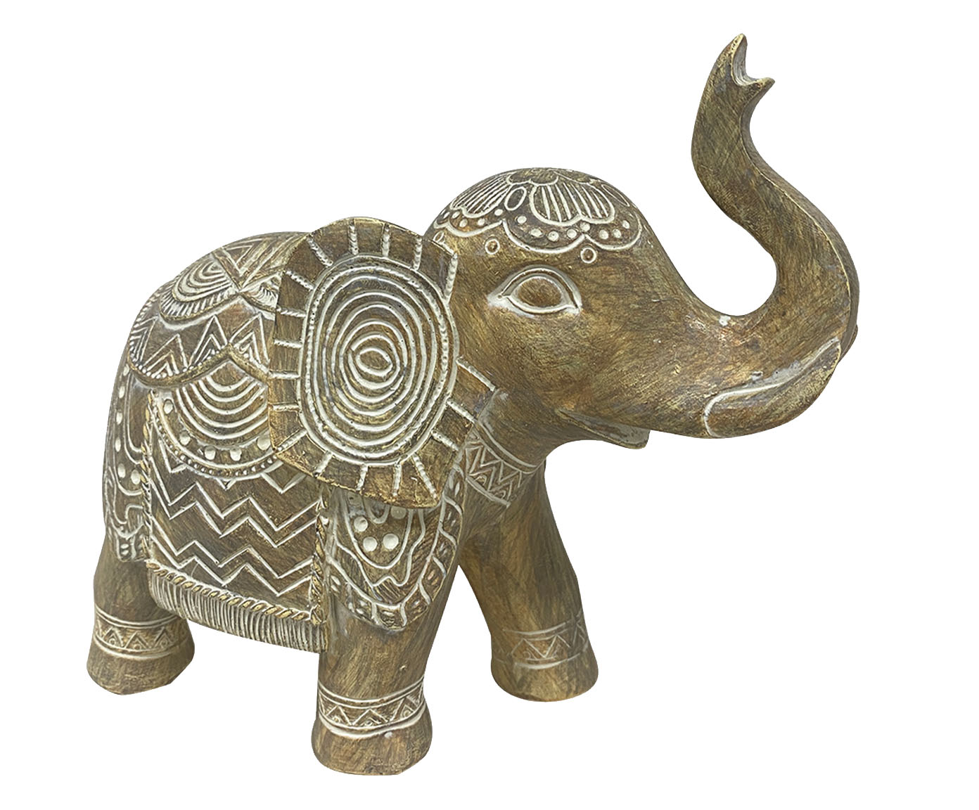 Adorno Elefante Bege - image 0