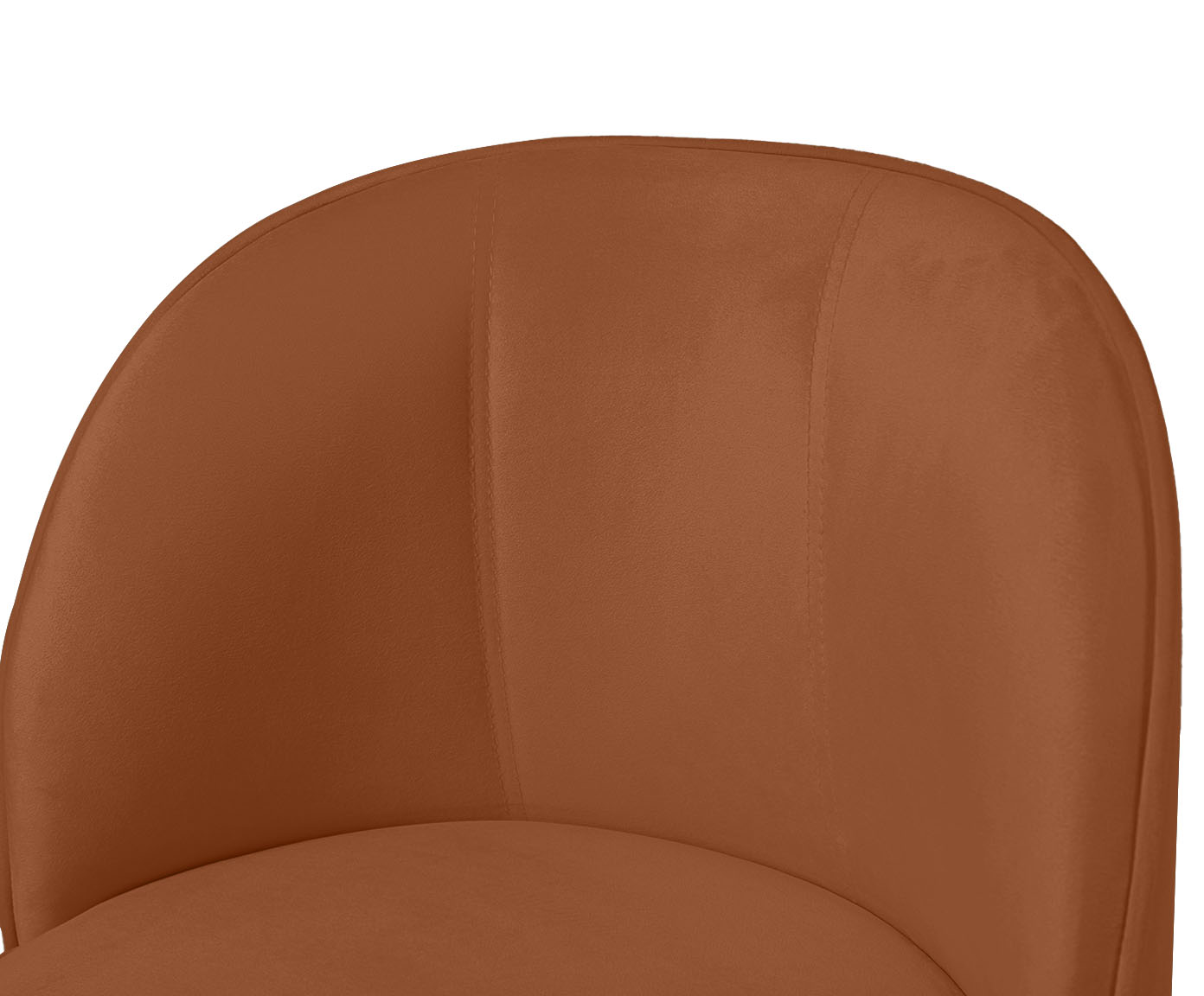 Poltrona em Veludo Harlow Cobre image number 6
