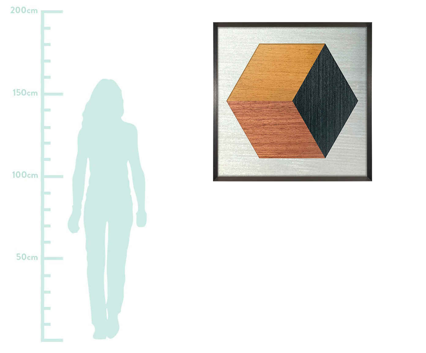 Quadro Hexa Wood ll image number 1