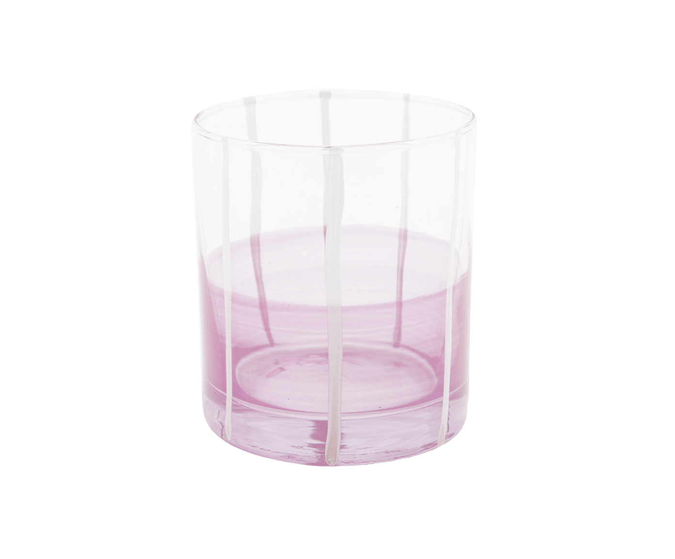 Copo Listras Rosa e Branco image number 2