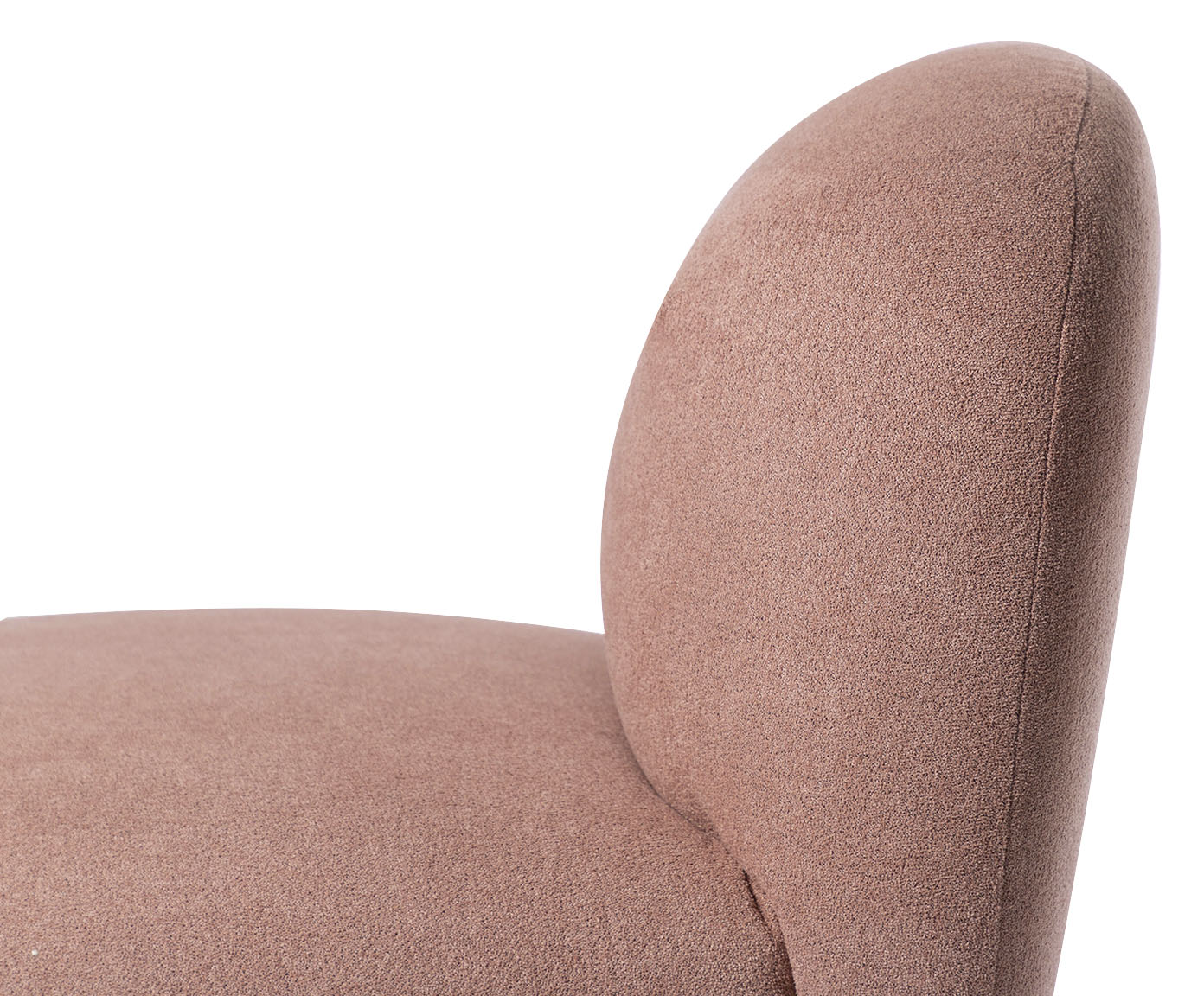 Poltrona em Veludo Boucle Nube Rose image number 6