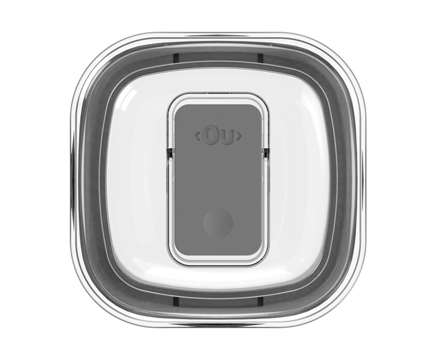 Pote Herm&eacute;tico Quadrado Duo Lock image number 3