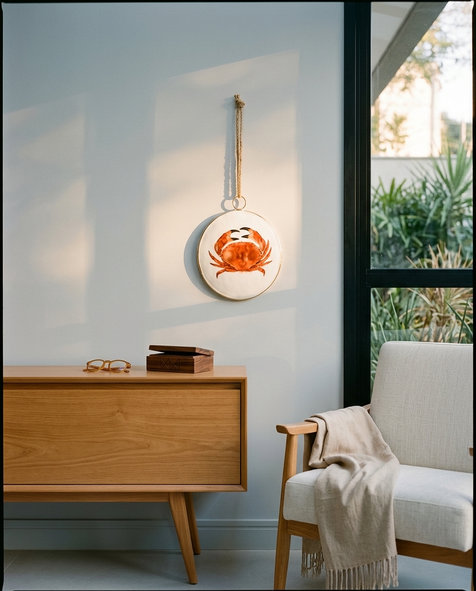 Adorno Decorativo Caranguejo - image 1