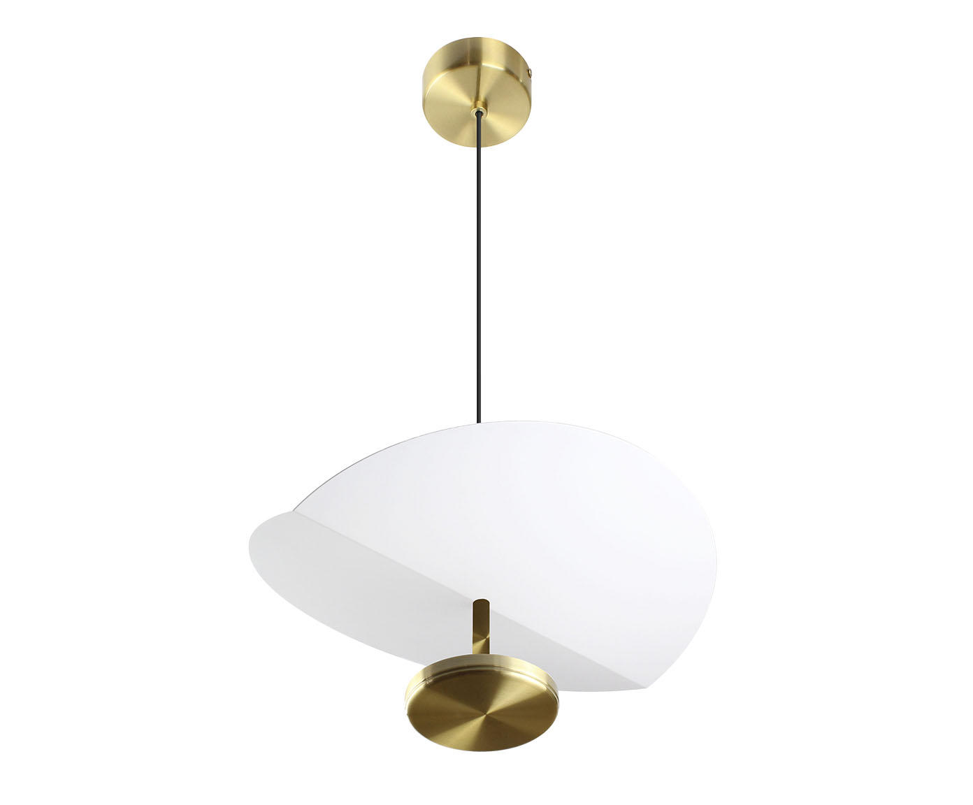 Pendente Led Up Dourado Escovado Bivolt image number 0