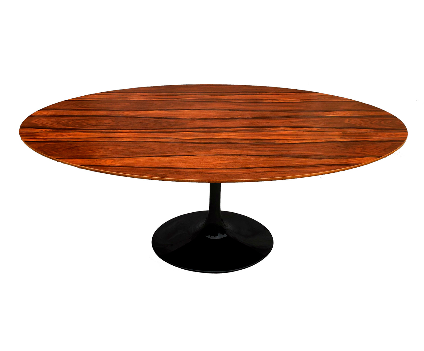 Mesa Saarinen Oval Pau Ferro Base Preta image number 2