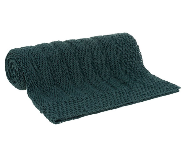 Manta em Tricot Tess Verde image number 0