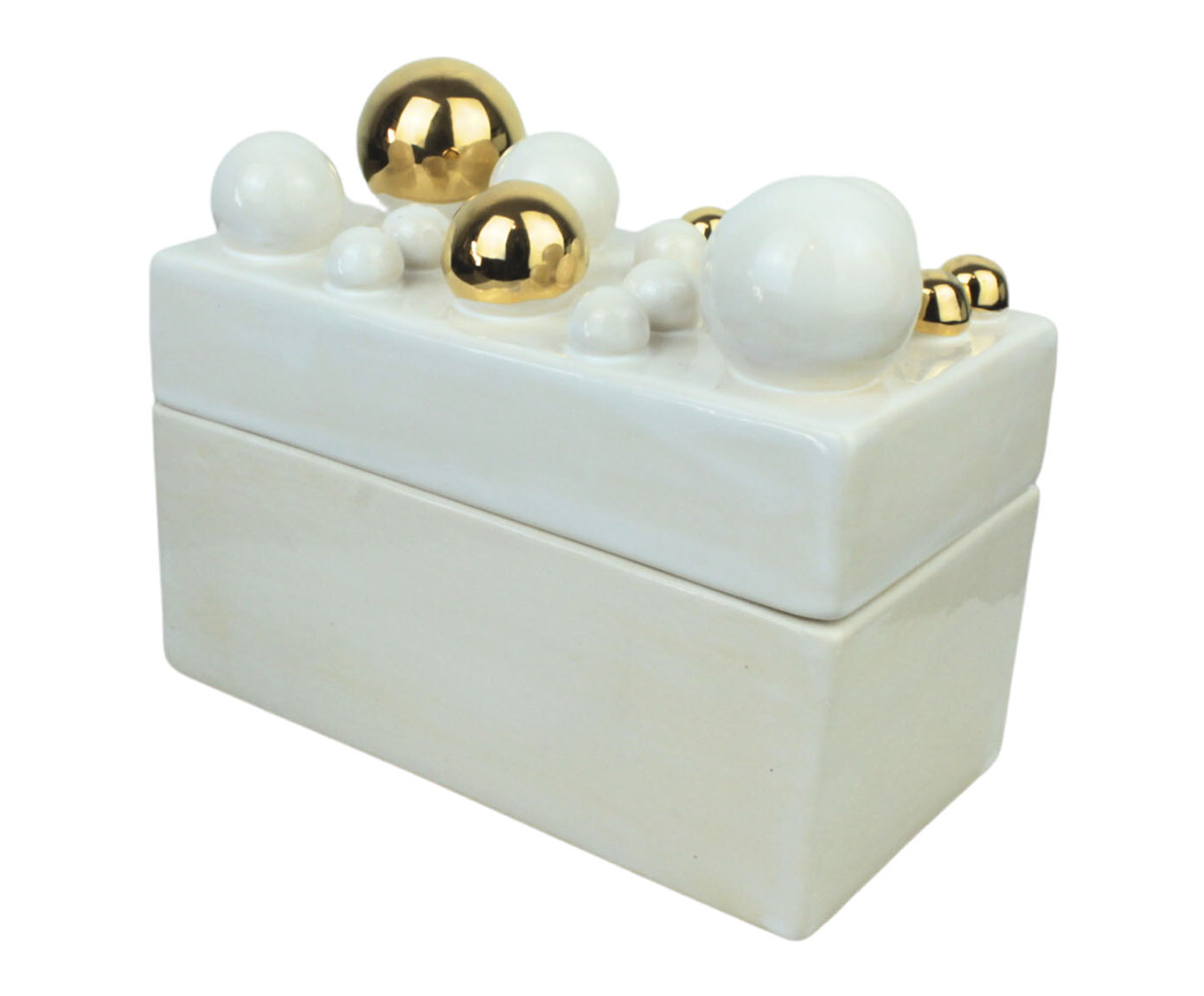 Caixa Greta Sphere Branco image number 0