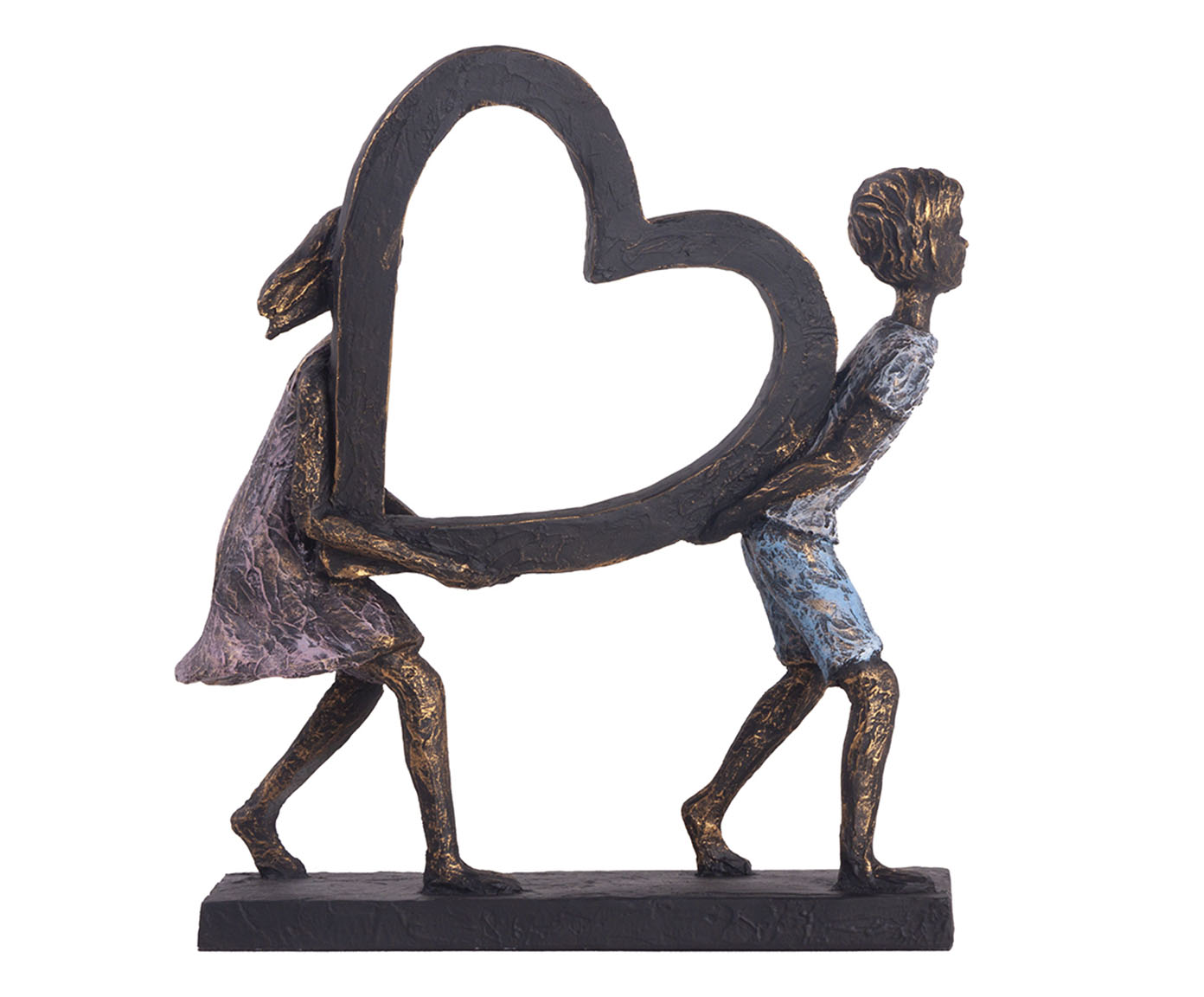 Adorno Big Love Dourado - image 1