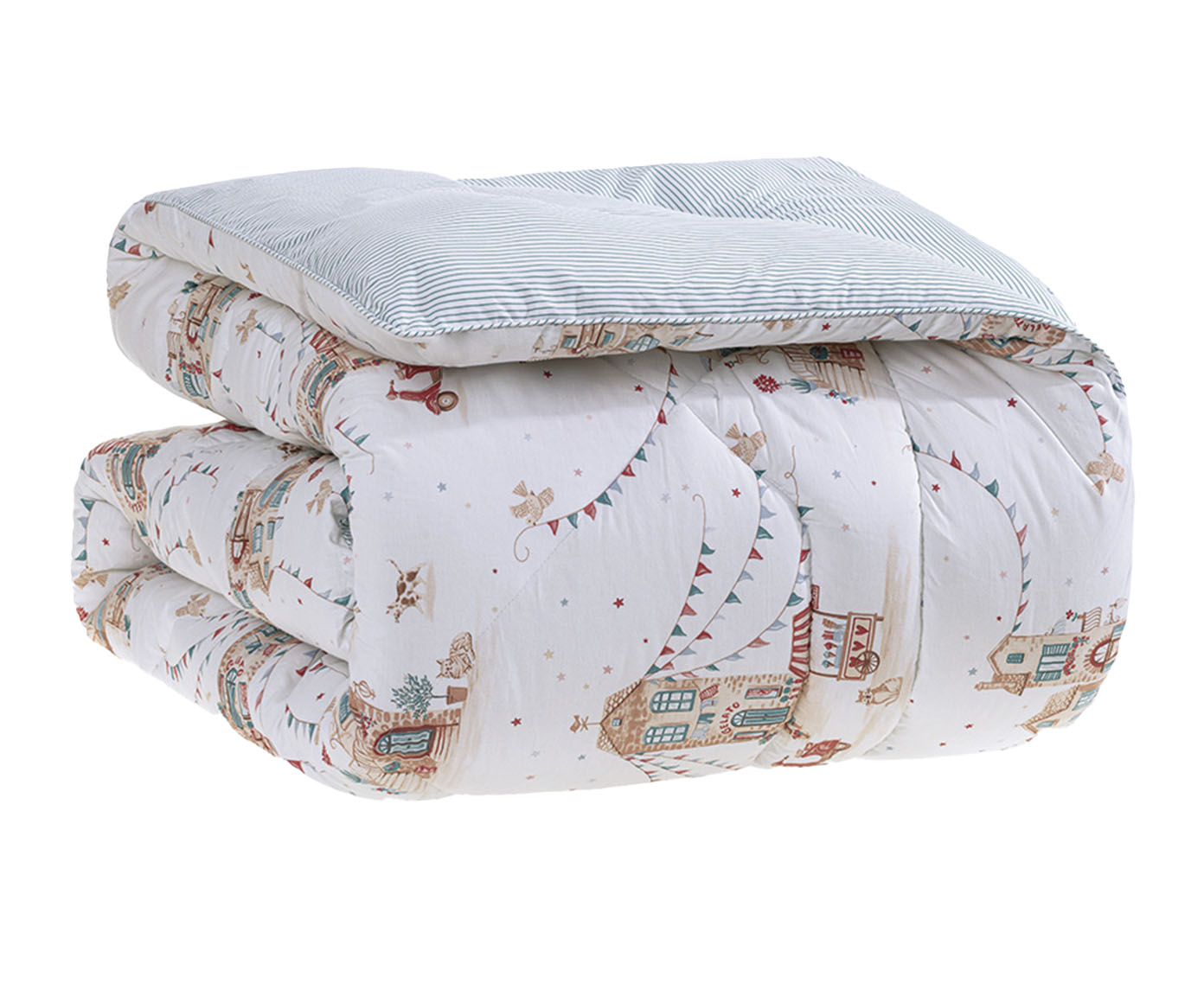 Edredom Estampado Infantil Tutte Belle 200 Fios - image 1