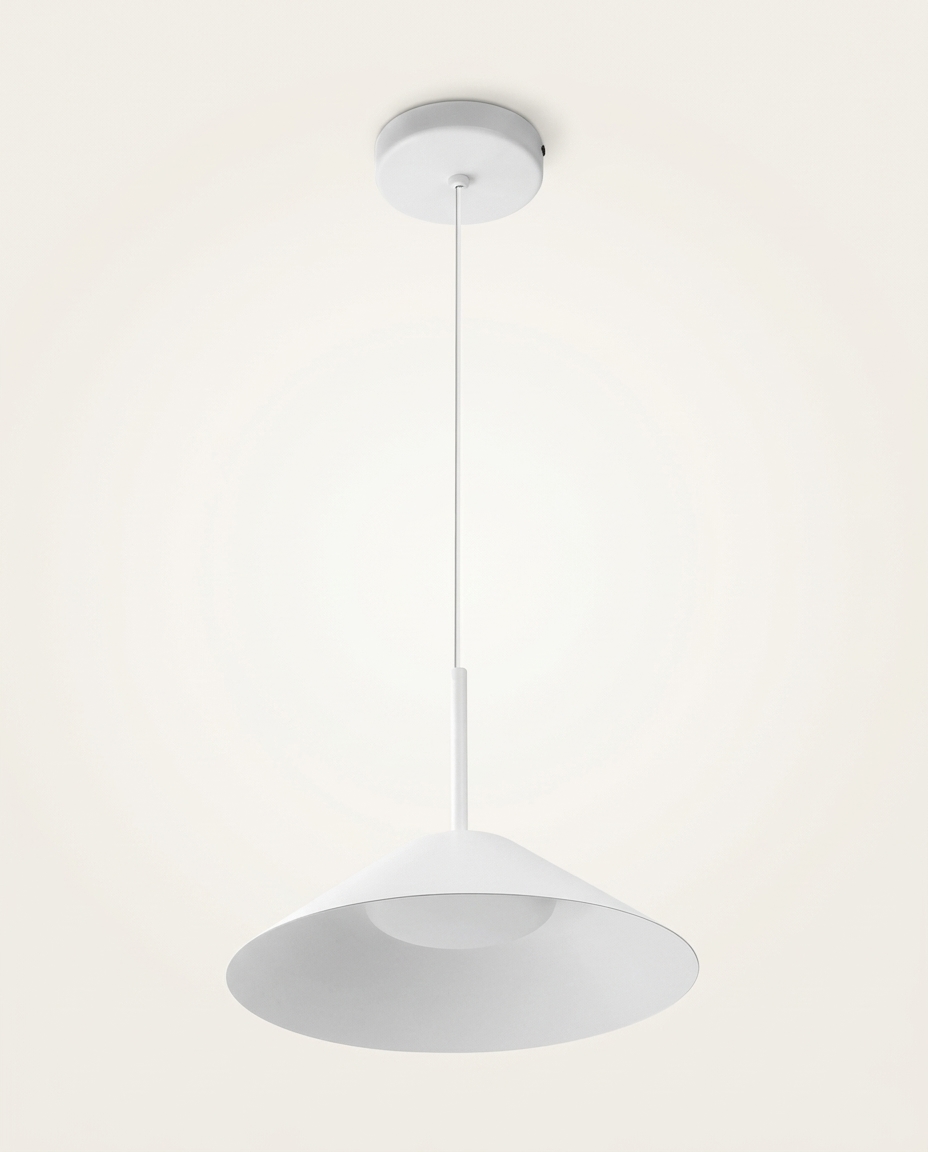 Pendente Led Topo Branco Bivolt - image 0