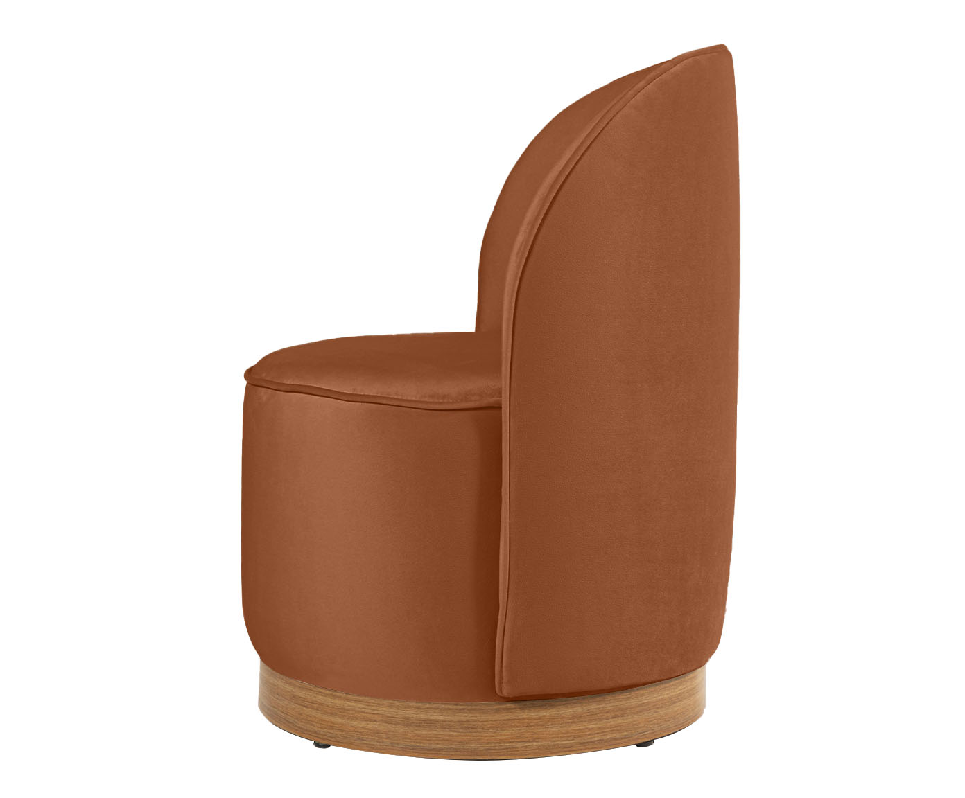Poltrona em Veludo Harlow Cobre image number 5