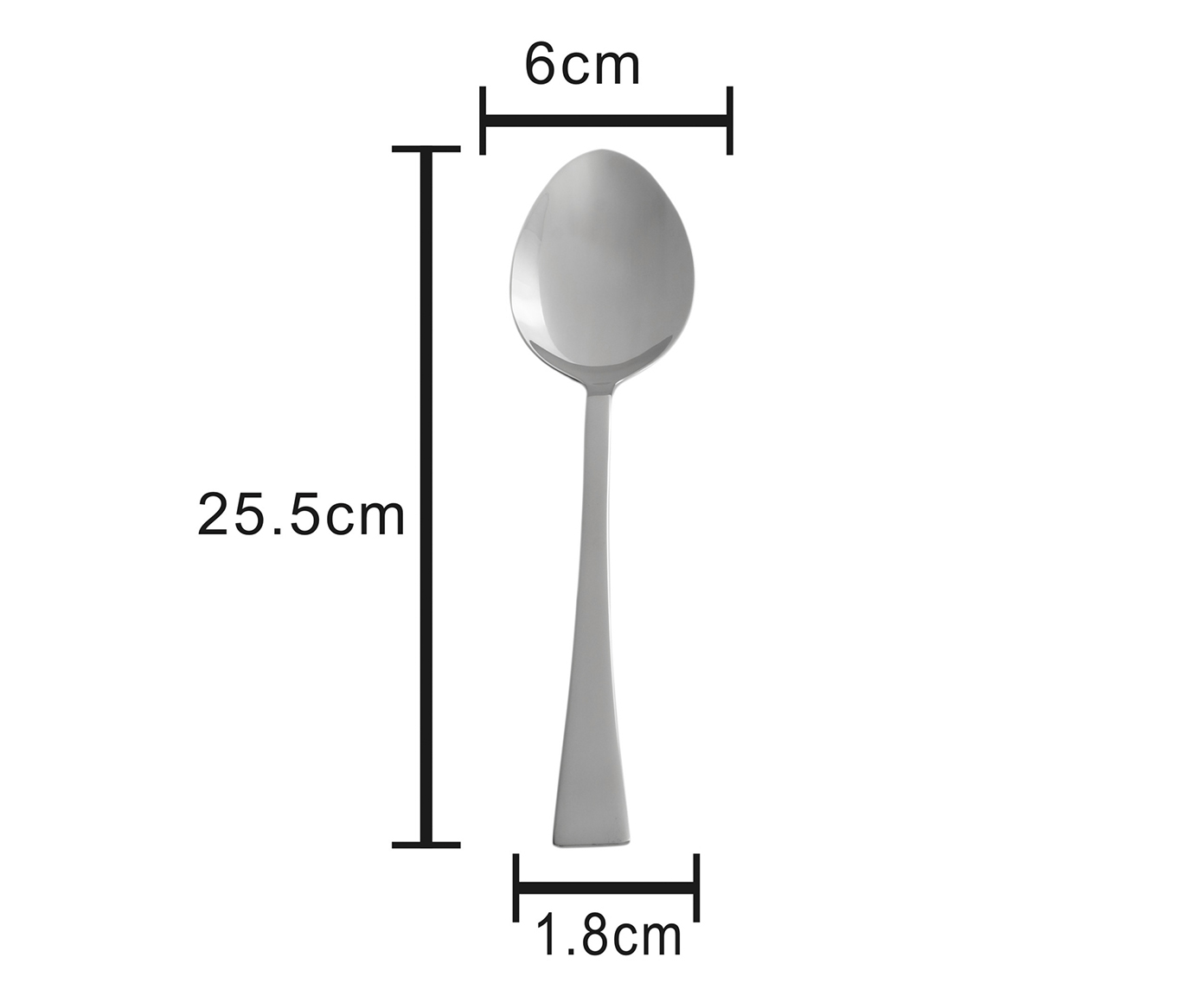 Colher para Servir em Inox Berna  - Prata image number 2