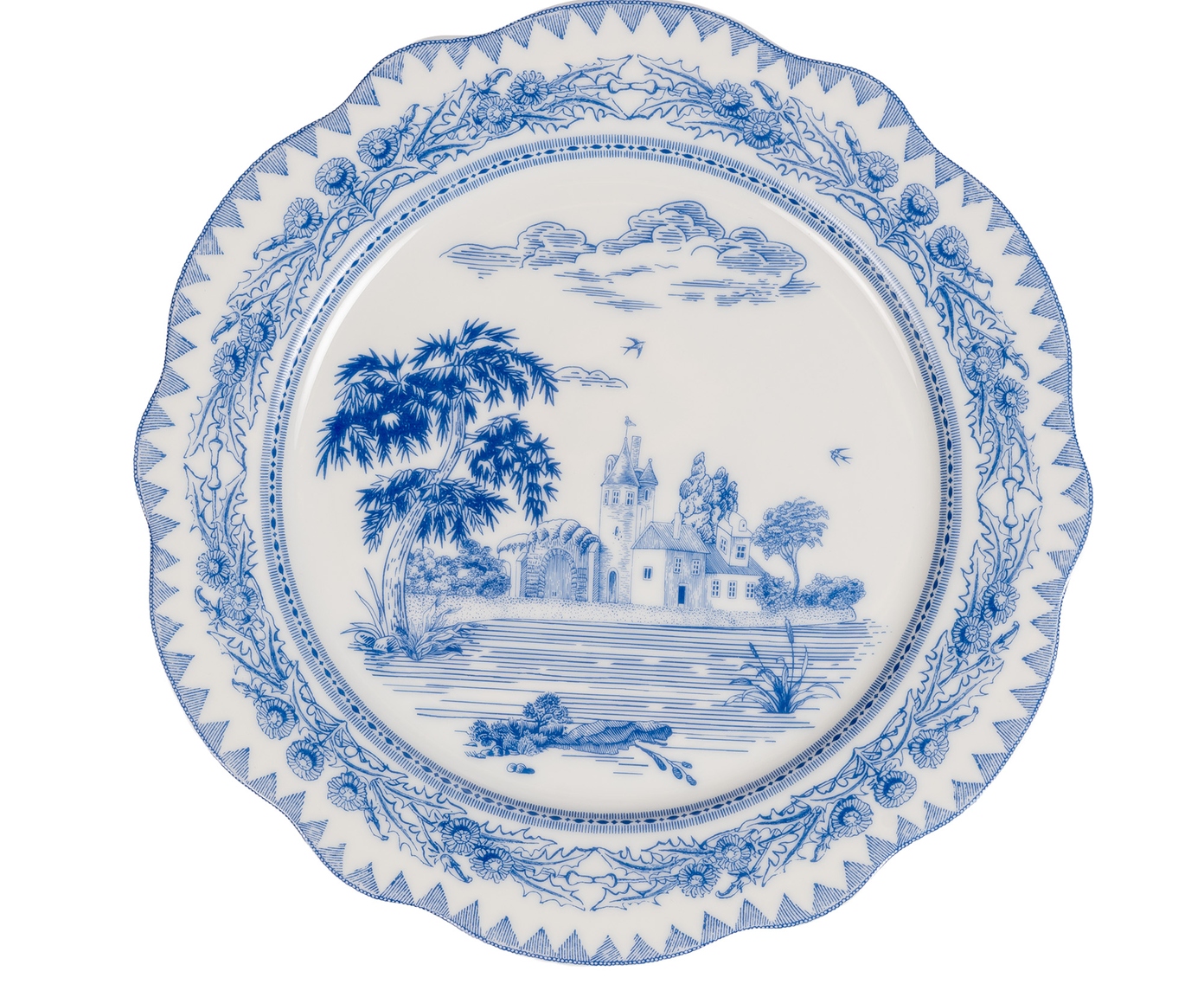 Aparelho de Jantar Porcelana Blue Willow - 42 pe&ccedil;as image number 8