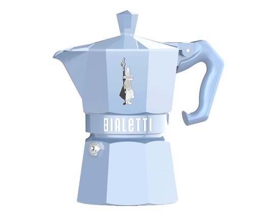 Cafeteira Moka Express Exclusive Azul image number 0