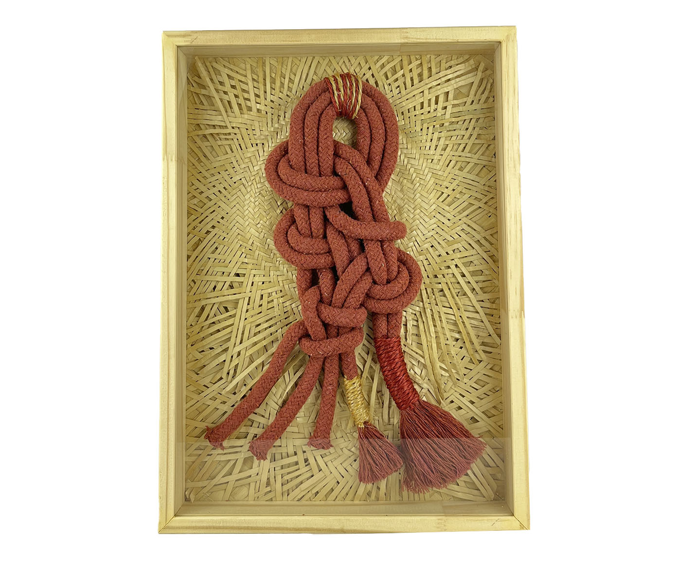 Adorno Emoldurada Inti Terracota - image 0