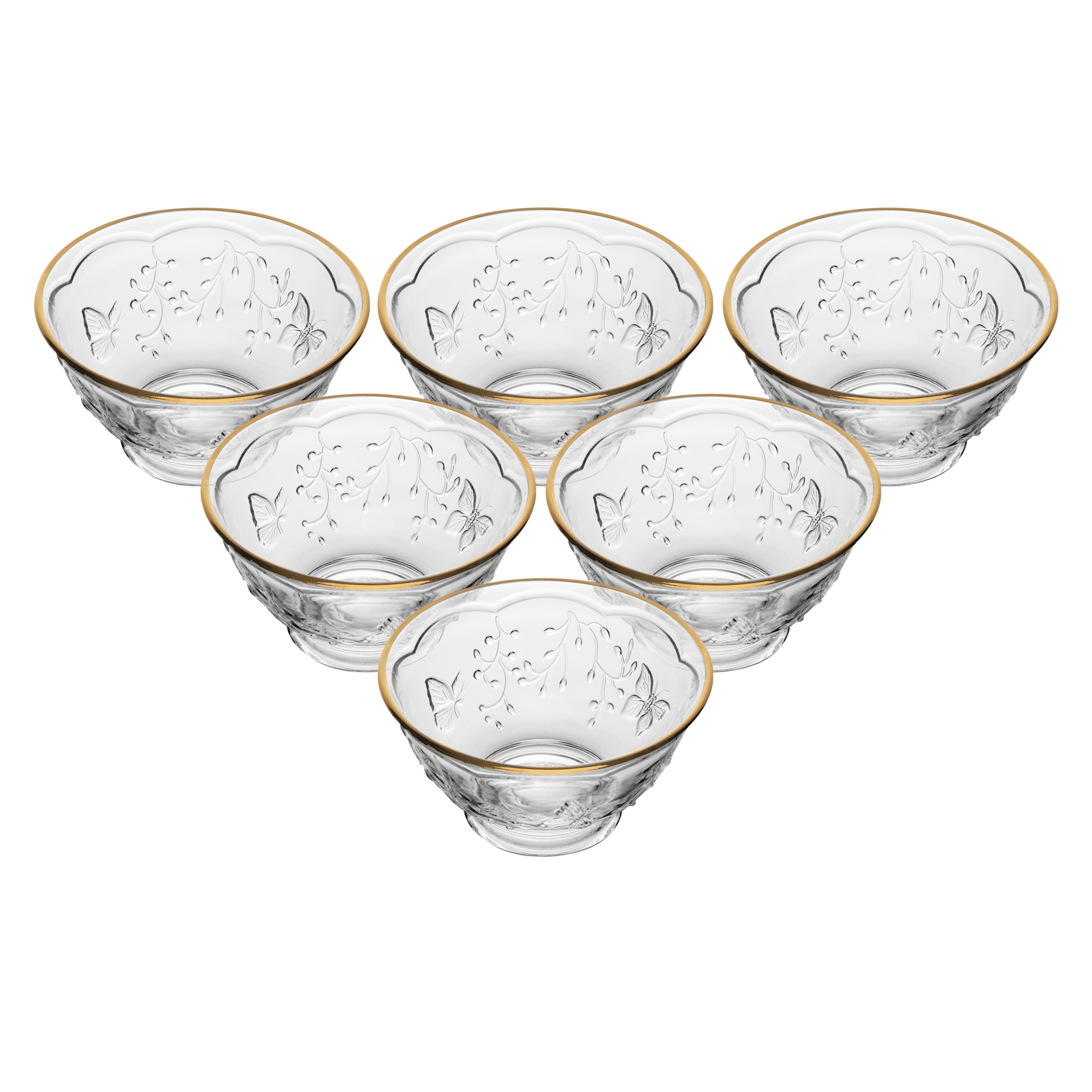 Jogo de Bowls New Butterfly Fio Dourado image number 2