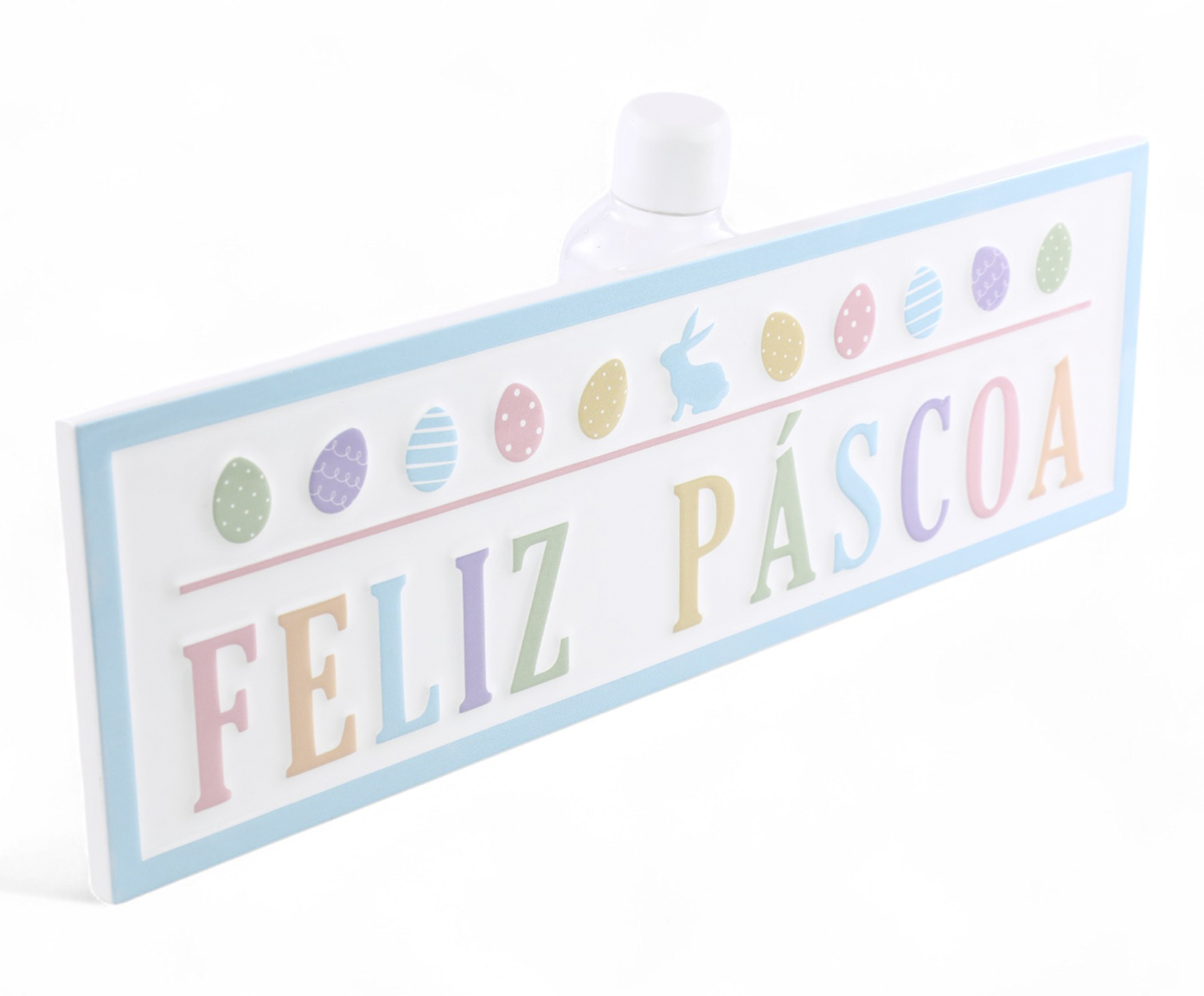Quadro Decorativo Feliz Pascoa Ovos - image 1