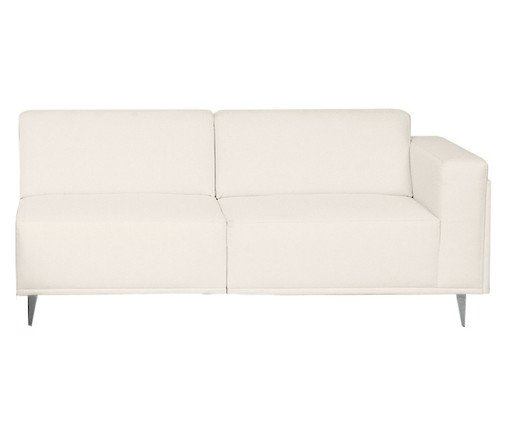 Sof&aacute; Modular com Chaise Ant&ocirc;nio Ch&aacute; Branco image number 7