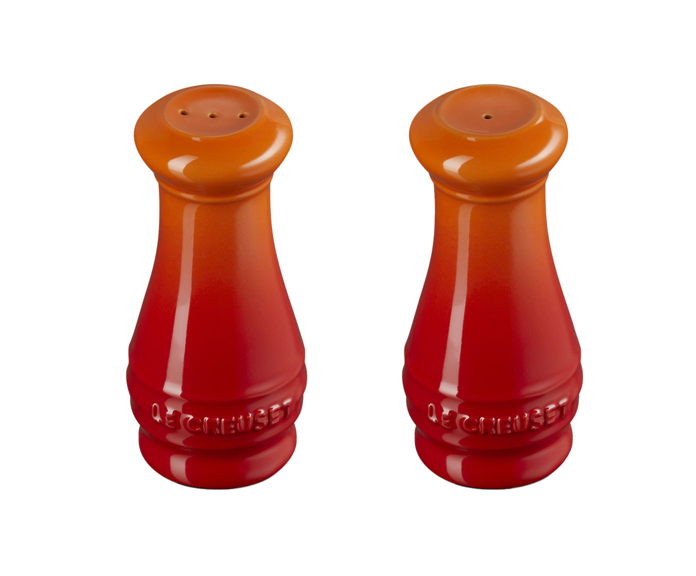 Jogo de Saleiro e Pimenteiro Laranja - 110ml image number 0