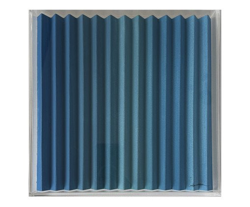 Quadro Degrad&ecirc; Azul B image number 0