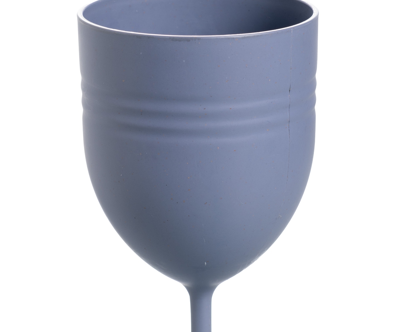 Ta&ccedil;a para vinho Defensa em fibra de trigo e azul - image 1