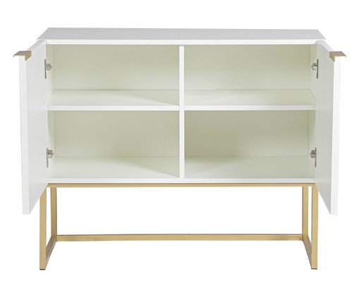 Buffet Ondulado 2 Portas Branco image number 1