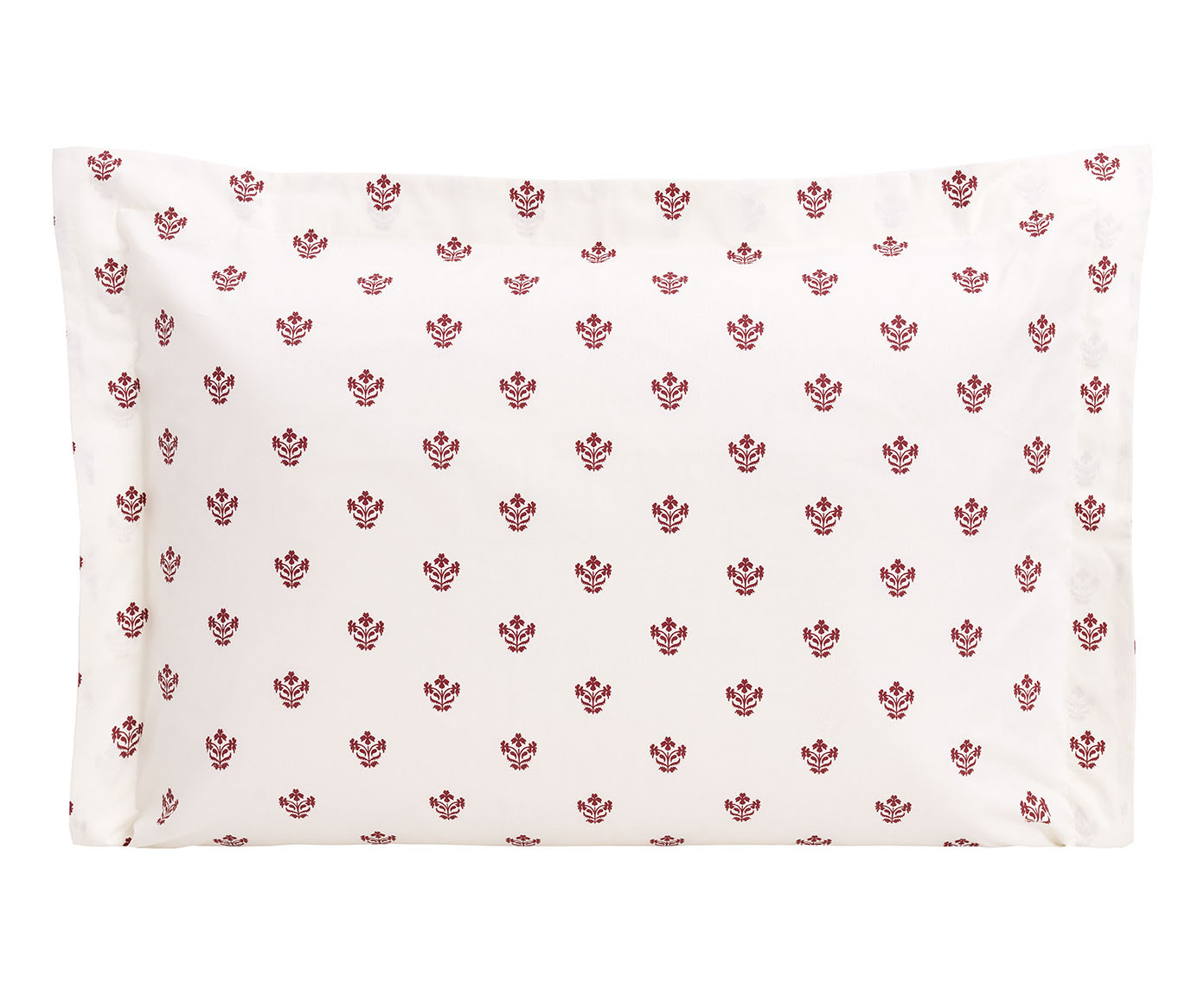 Fronha Floral Poppy Vermelho 200 Fios image number 0