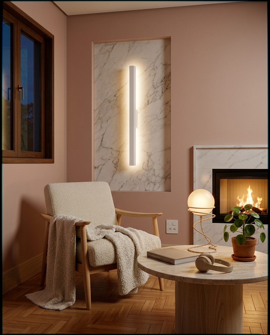 Arandela de LED 24W Olivia Branco - Bivolt image number 4