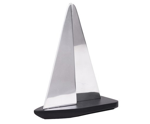 Escultura Caravela Prata - image 1