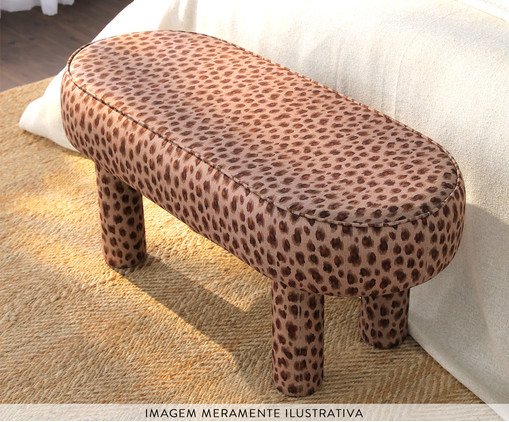 Puff Oval Bold Estampado image number 1