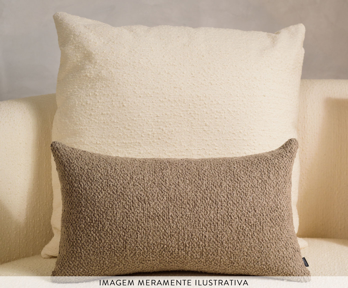 Almofada Boucle Retangular - Fendi - image 1