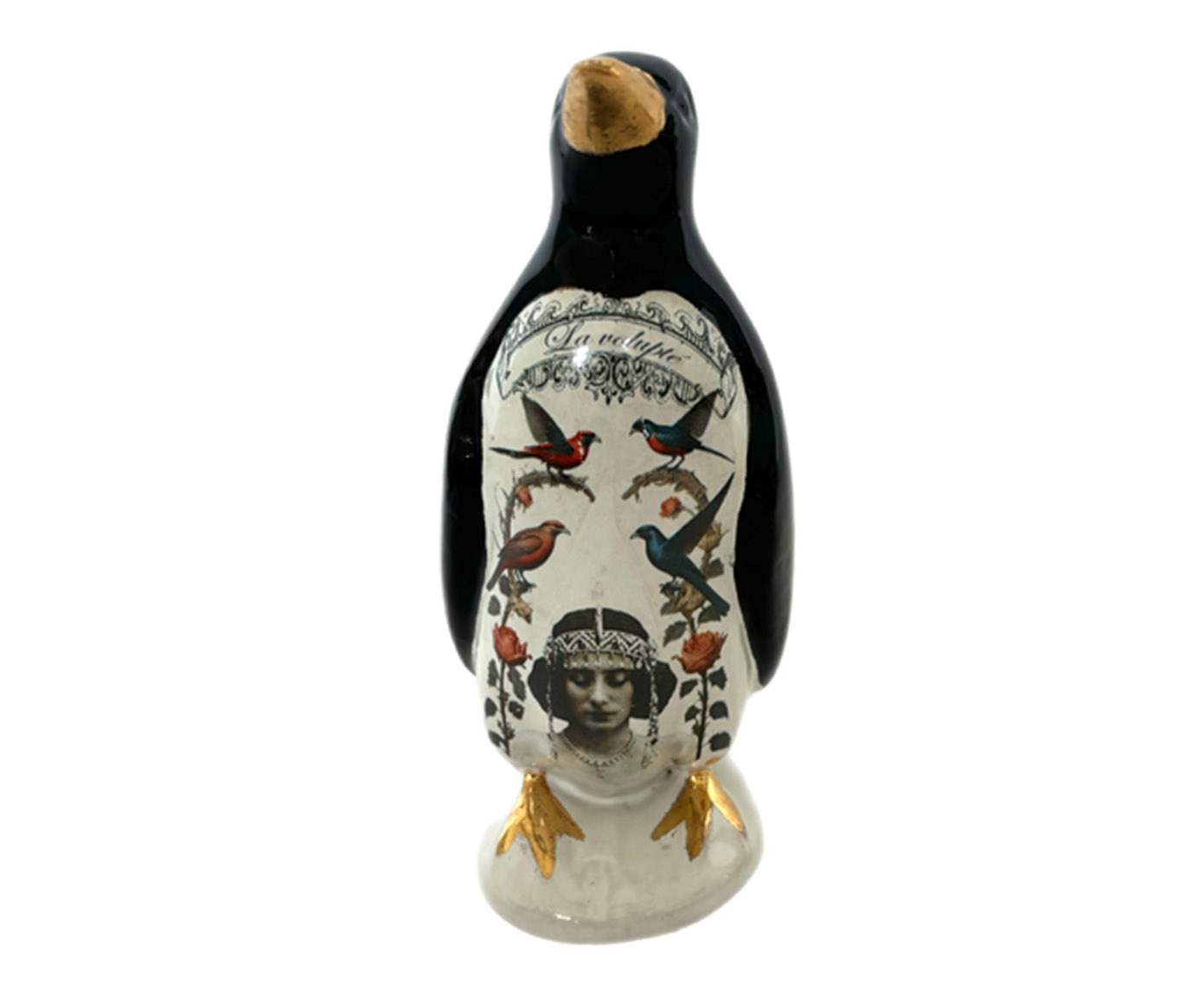 Adorno Pinguim De Geladeira Pavlova Preto image number 0