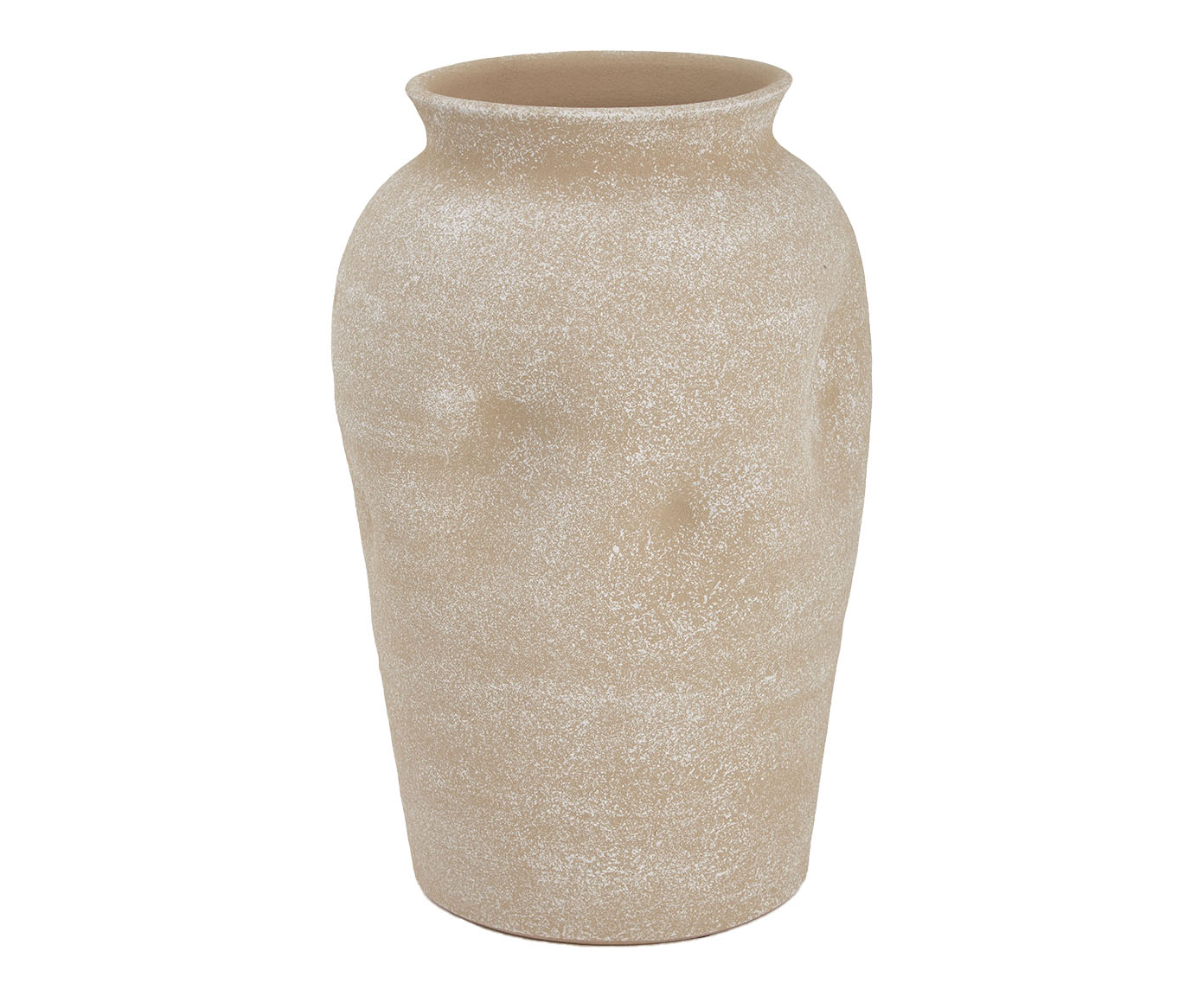 Vaso em Terracota Maior Chartres Bege image number 0