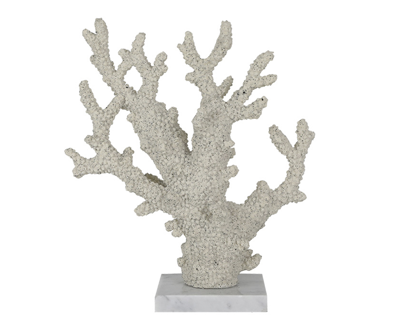 Adorno Decorativo de Coral R&eacute;cif Branco - image 0