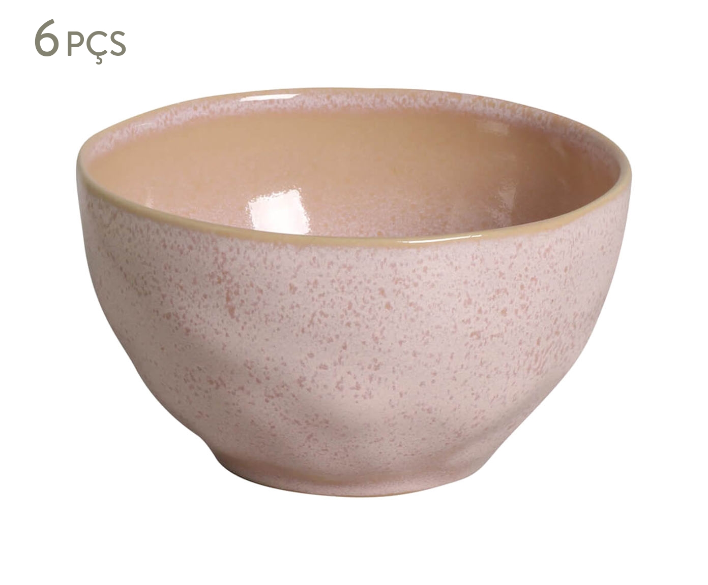 Jogo de Bowls Org&acirc;nico Litchi Rosa image number 0