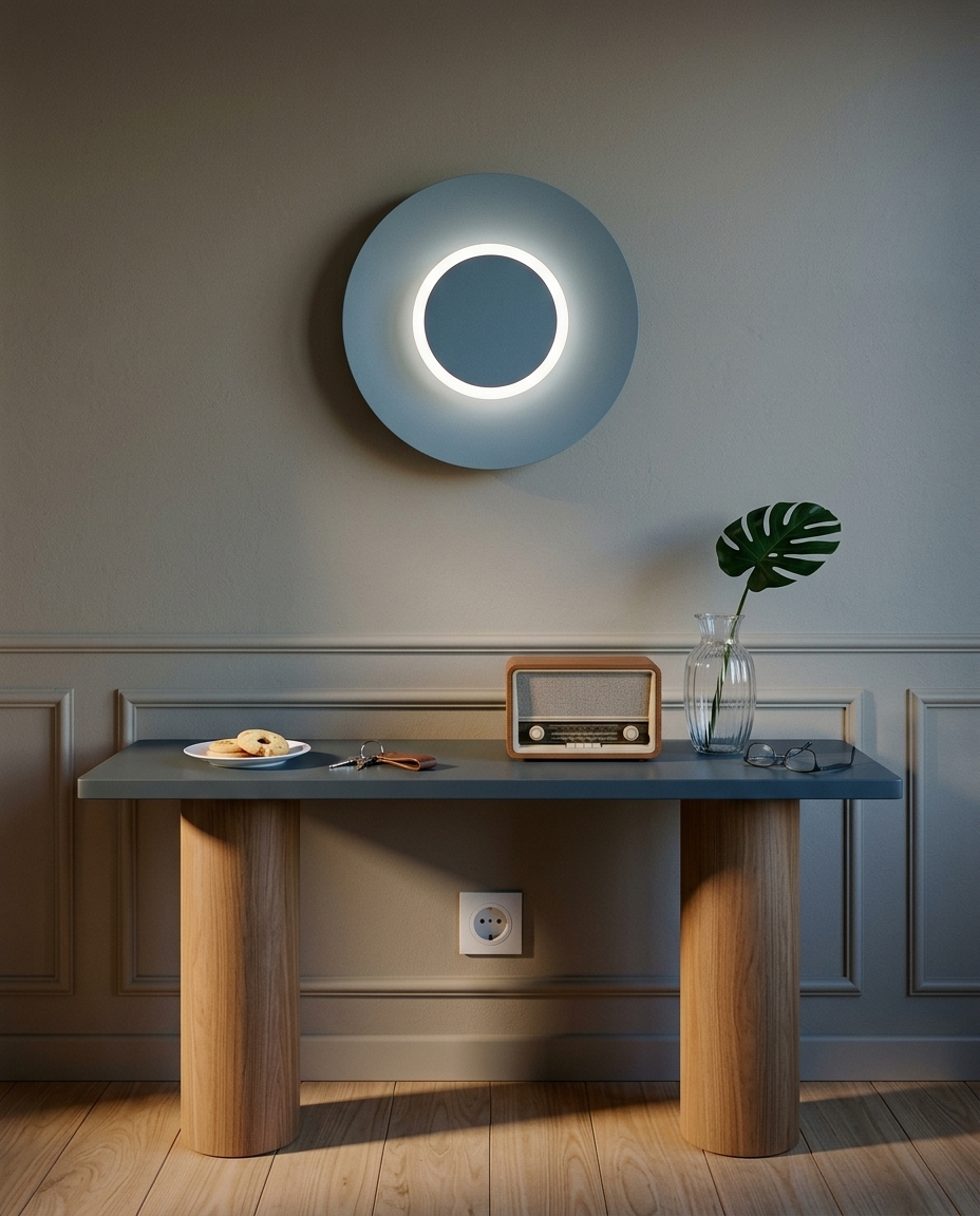Arandela Led Dot Azul Mar Bivolt - image 1