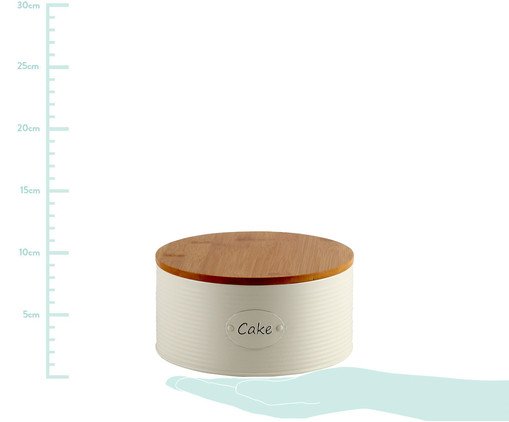 Pote de Metal Cake e Marrom - image 1