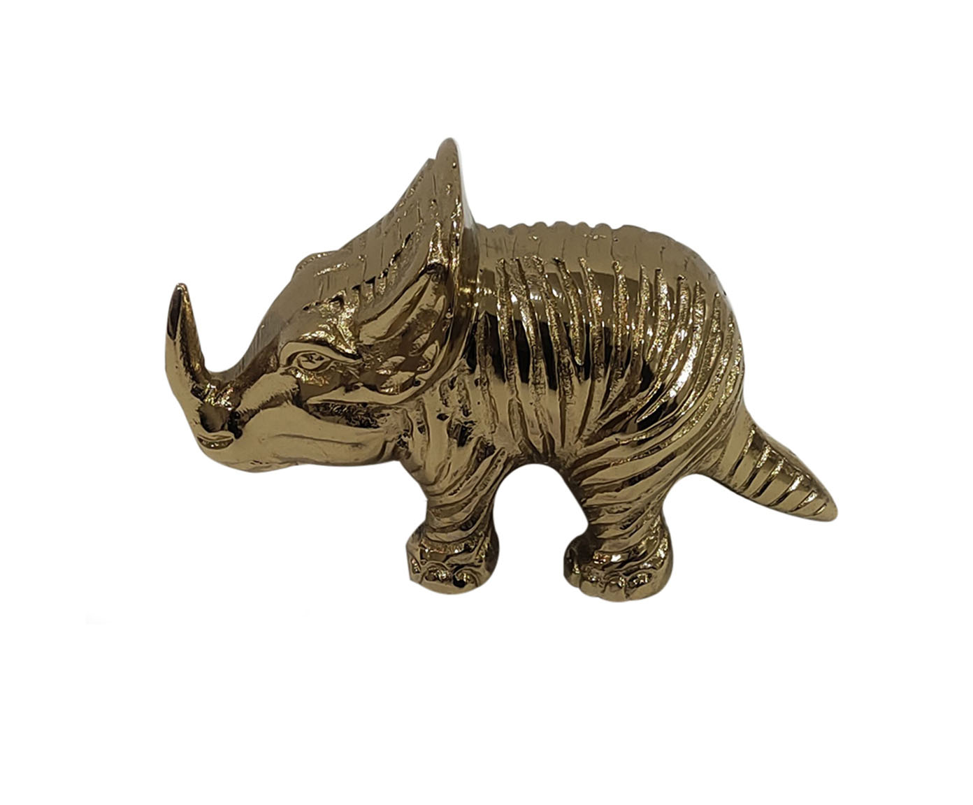 Adorno Triceratops - Dourado image number 0