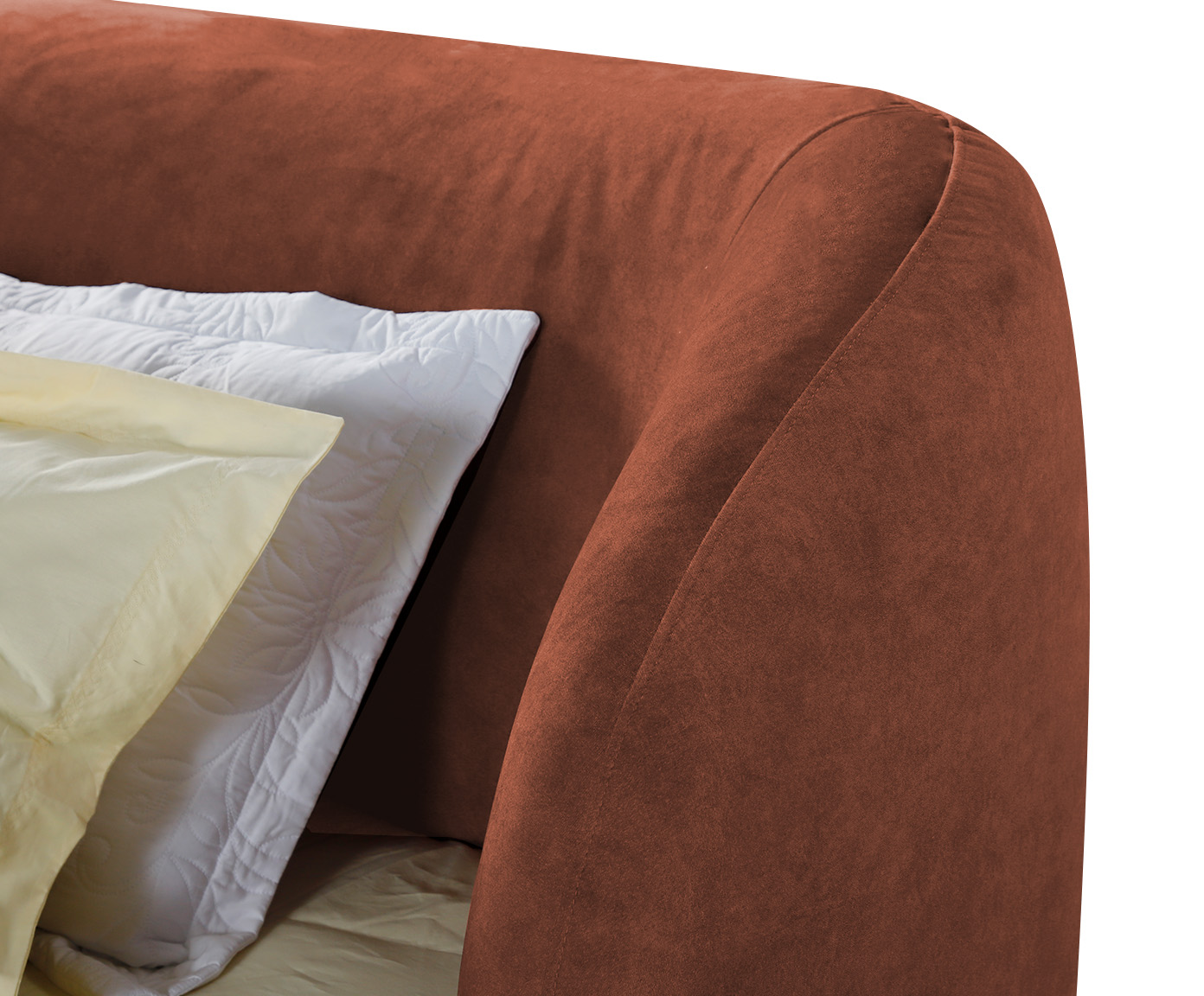 Cama Lumie Veludo Soft Tijolo image number 3