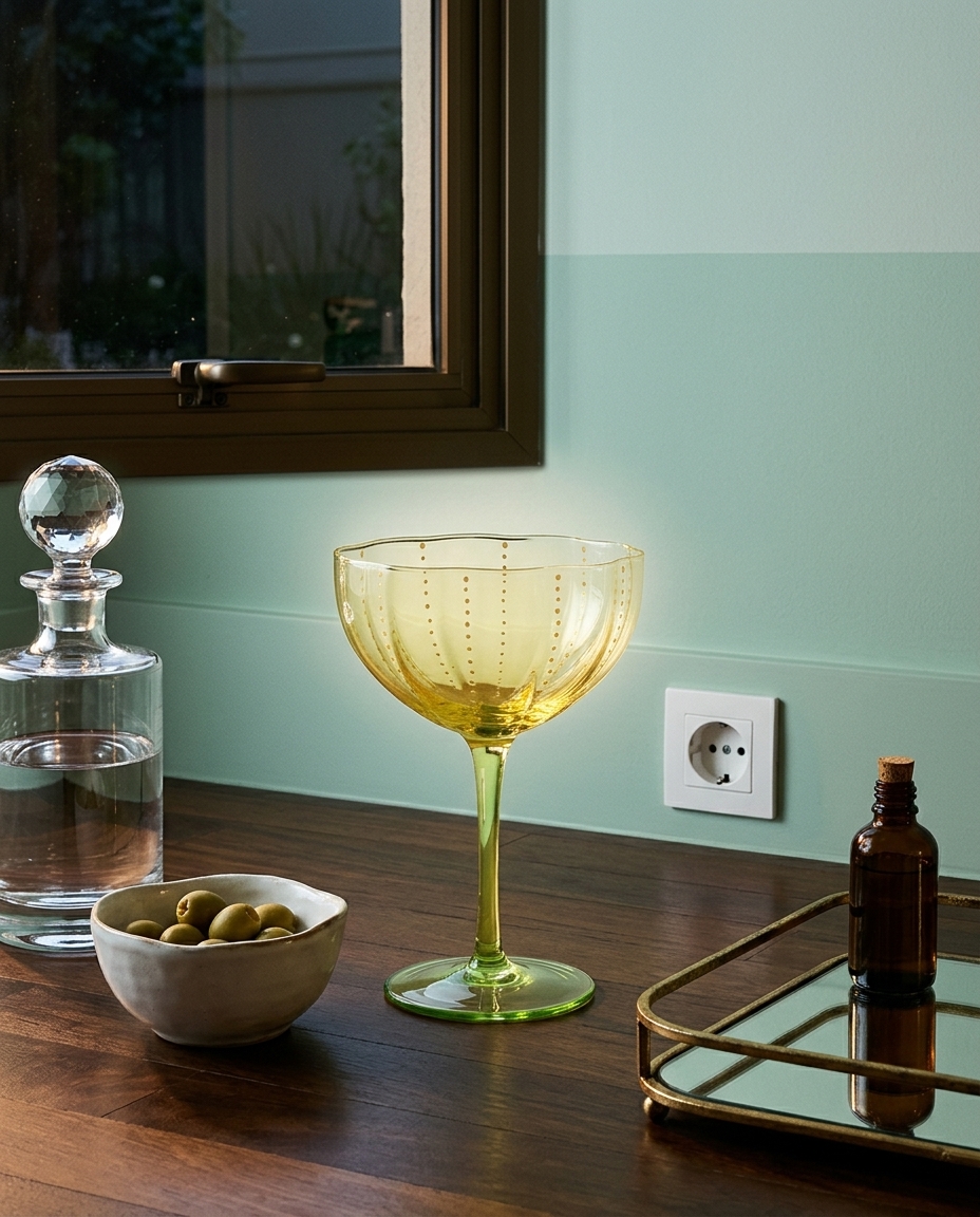 Ta&ccedil;a para Martini Siena Amarelo e Verde image number 2