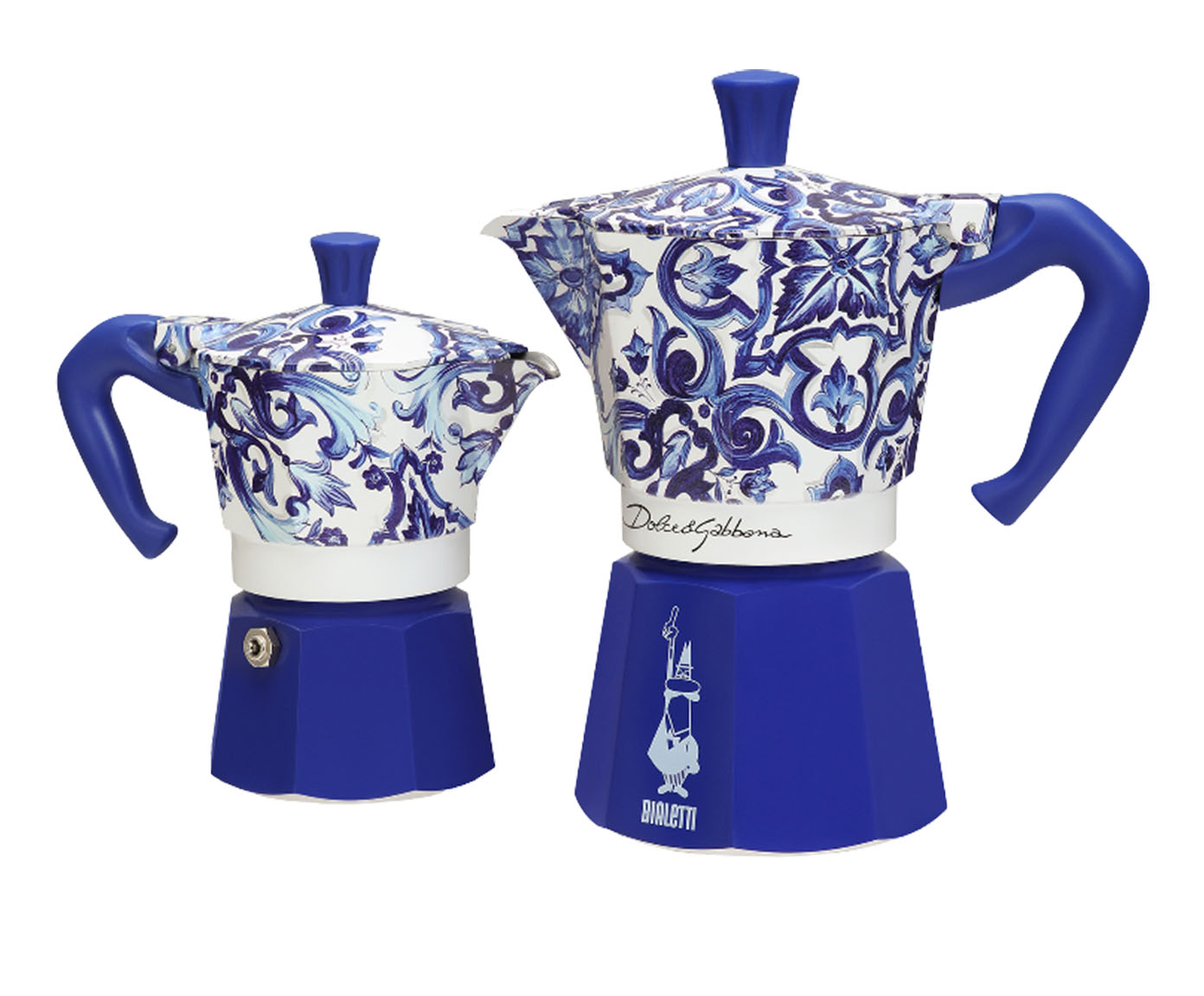 Cafeteira Moka Express D&G Blu image number 4