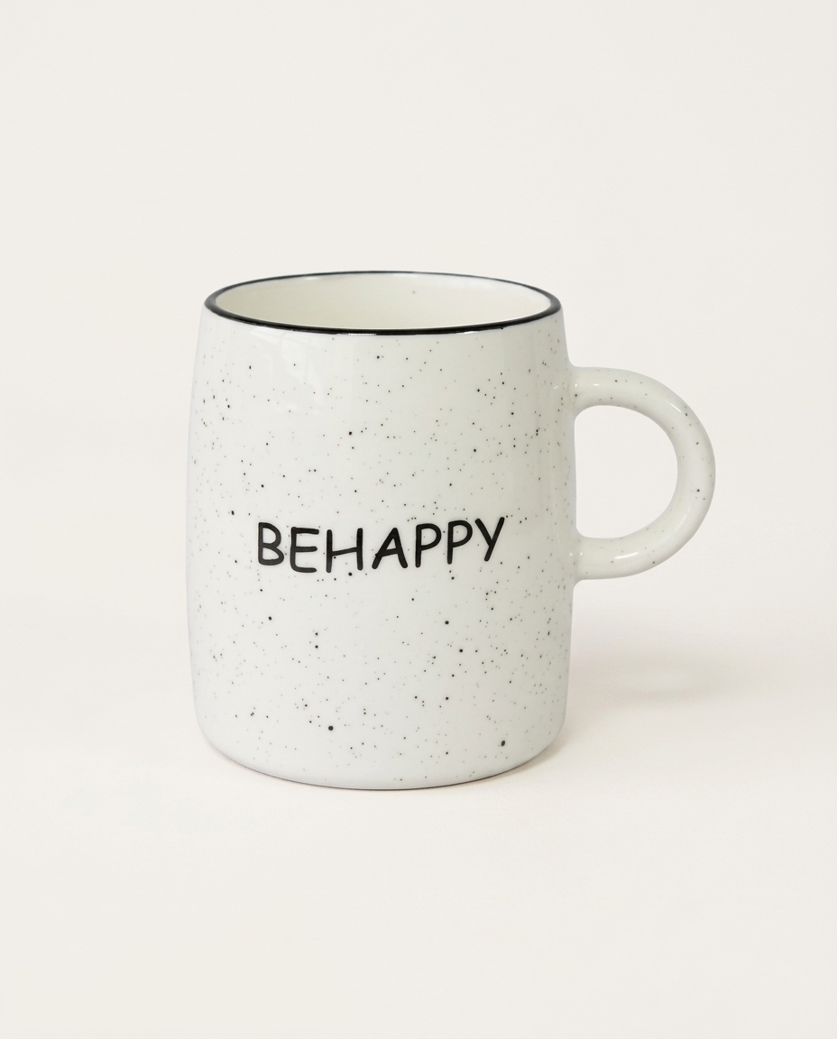 Caneca em Porcelana Be Happy Galite Al Mare image number 4