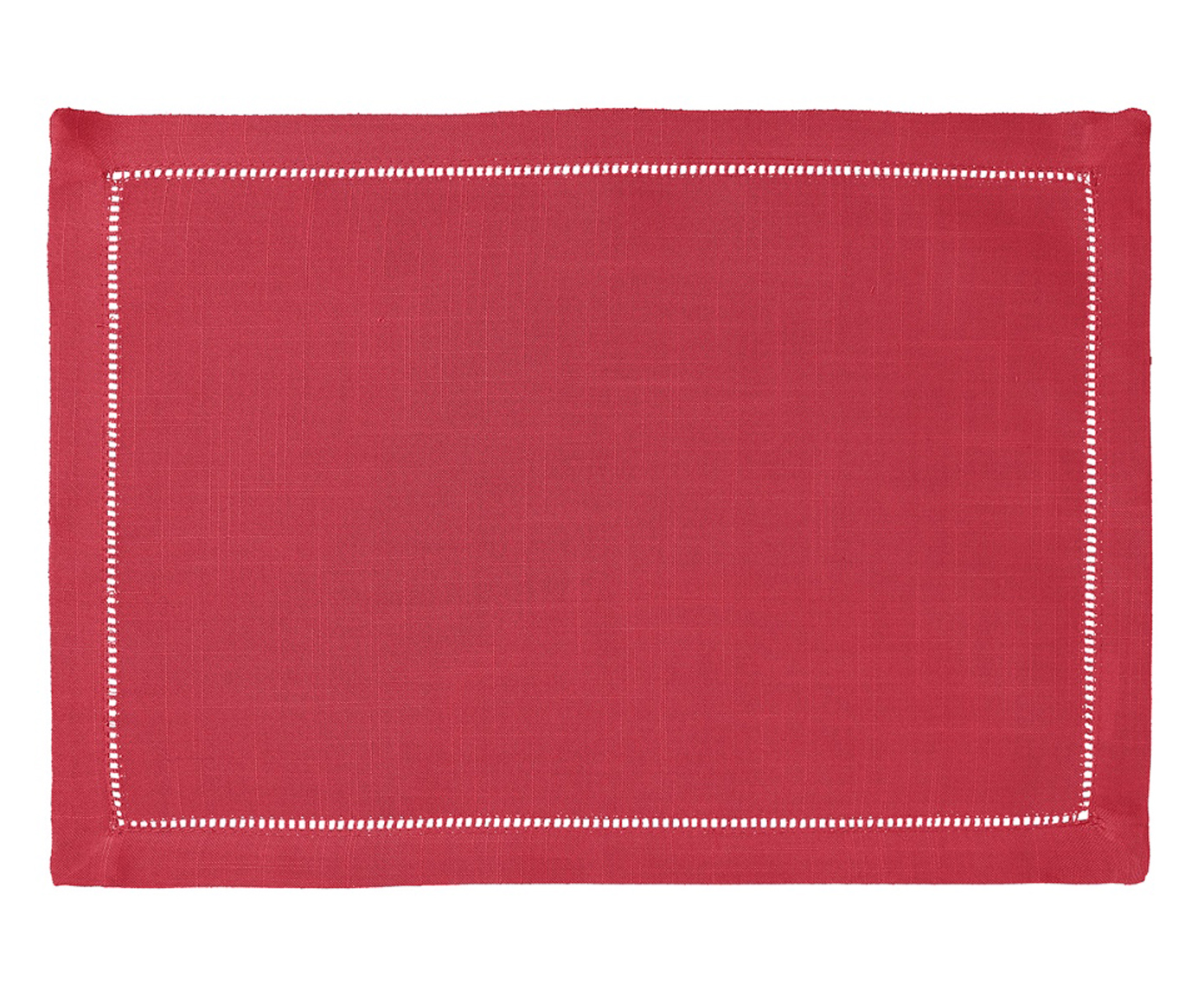 Lugar Americano Ponto Ajour Vermelho - image 0