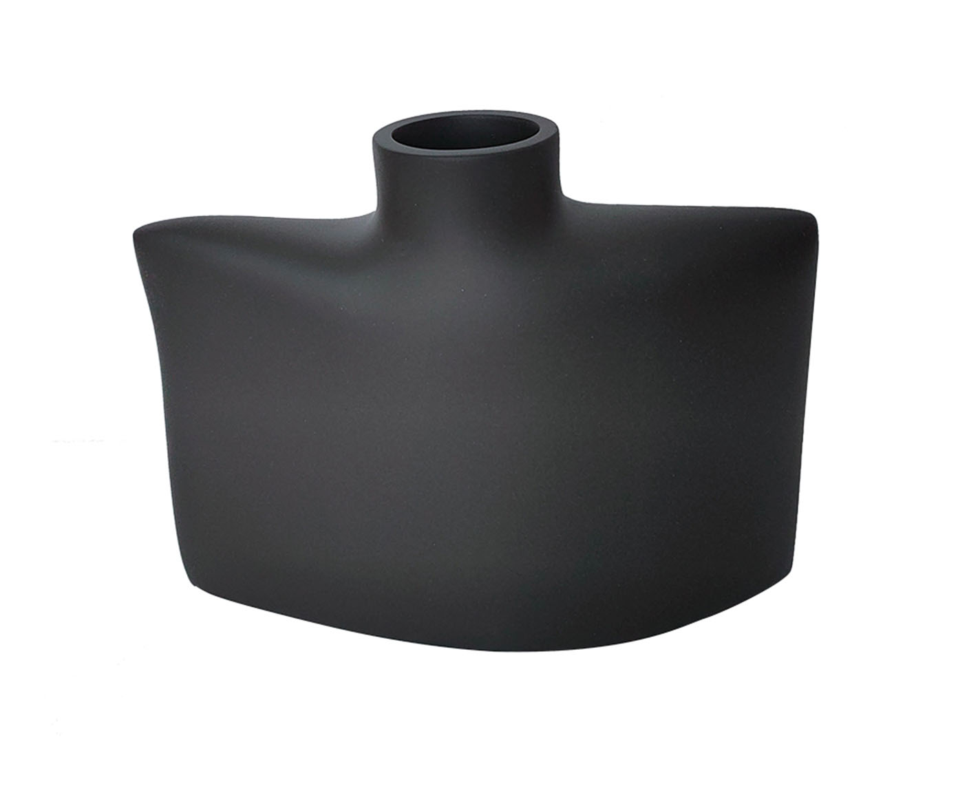Vaso em Resina Filbrick Preto image number 0