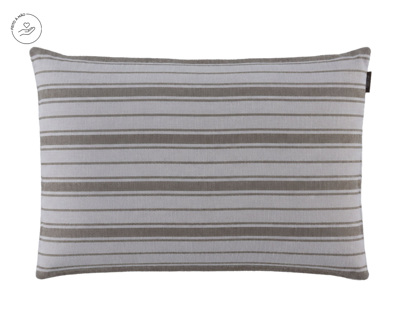 Capa de Almofada Chandni OffWhite e Verde - image 0