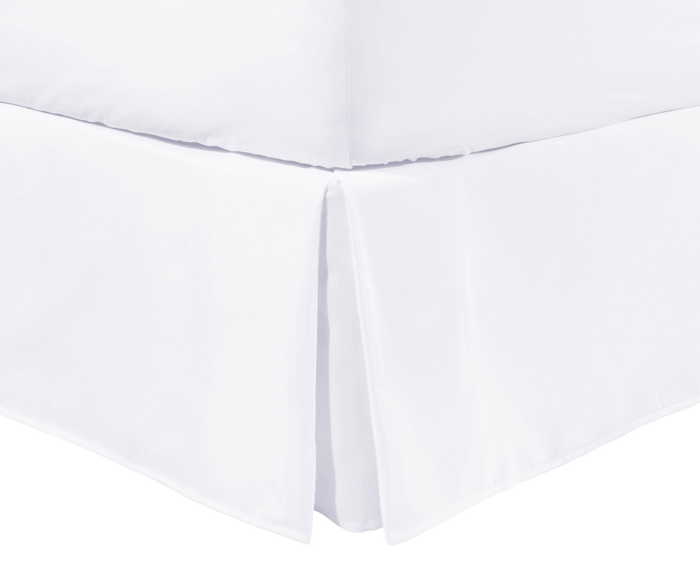 Saia para Cama Box com Pregas Colors Branca 200 Fios image number 1